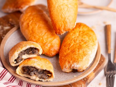 BEZGLUTENOWA Przekąska z Pieczarkami 110 g